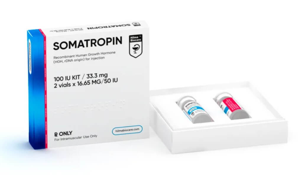 Somatropina-2 fiolki-hilma-16,65 mg