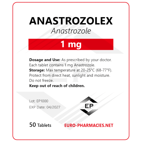 Anastrozolex (Arimidex) 1mg/tab 50 tab - Euro Pharmacies