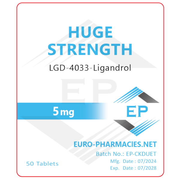 Ligandrol-LGD4033 - 5mg/tab 50tabs - Euro Pharmacies