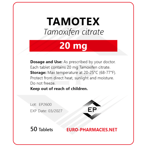 Tamoxifen 20mg/tab  50 tab - Euro Pharmacies