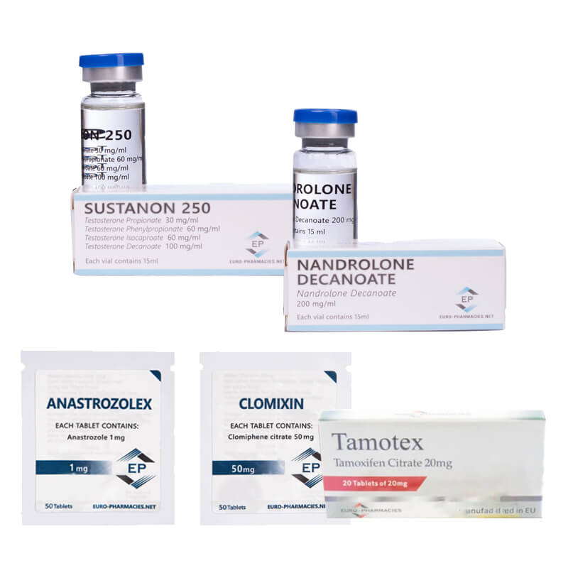 Pacote de ganho de massa NÍVEL I (INJETO) – SUSTANON 250 + DECA 250 (8 semanas) Euro Farmácias