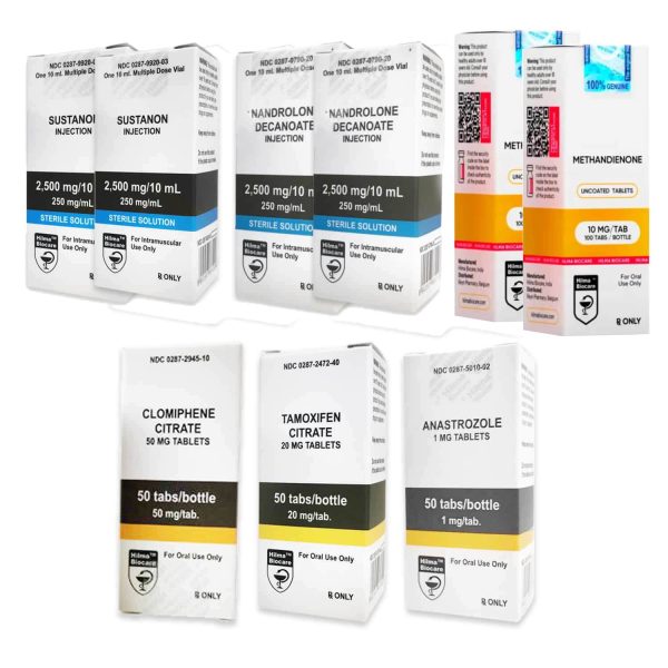 LEVEL III mass gain pack (INJECT) SUSTANON + DECA + DIANABOL (8 weeks) Hilma