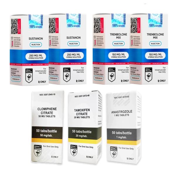 LEVEL II (INJECT) Dry Mass Gain Pack Hilma Sustanon + Tri Tren (10 weeks)