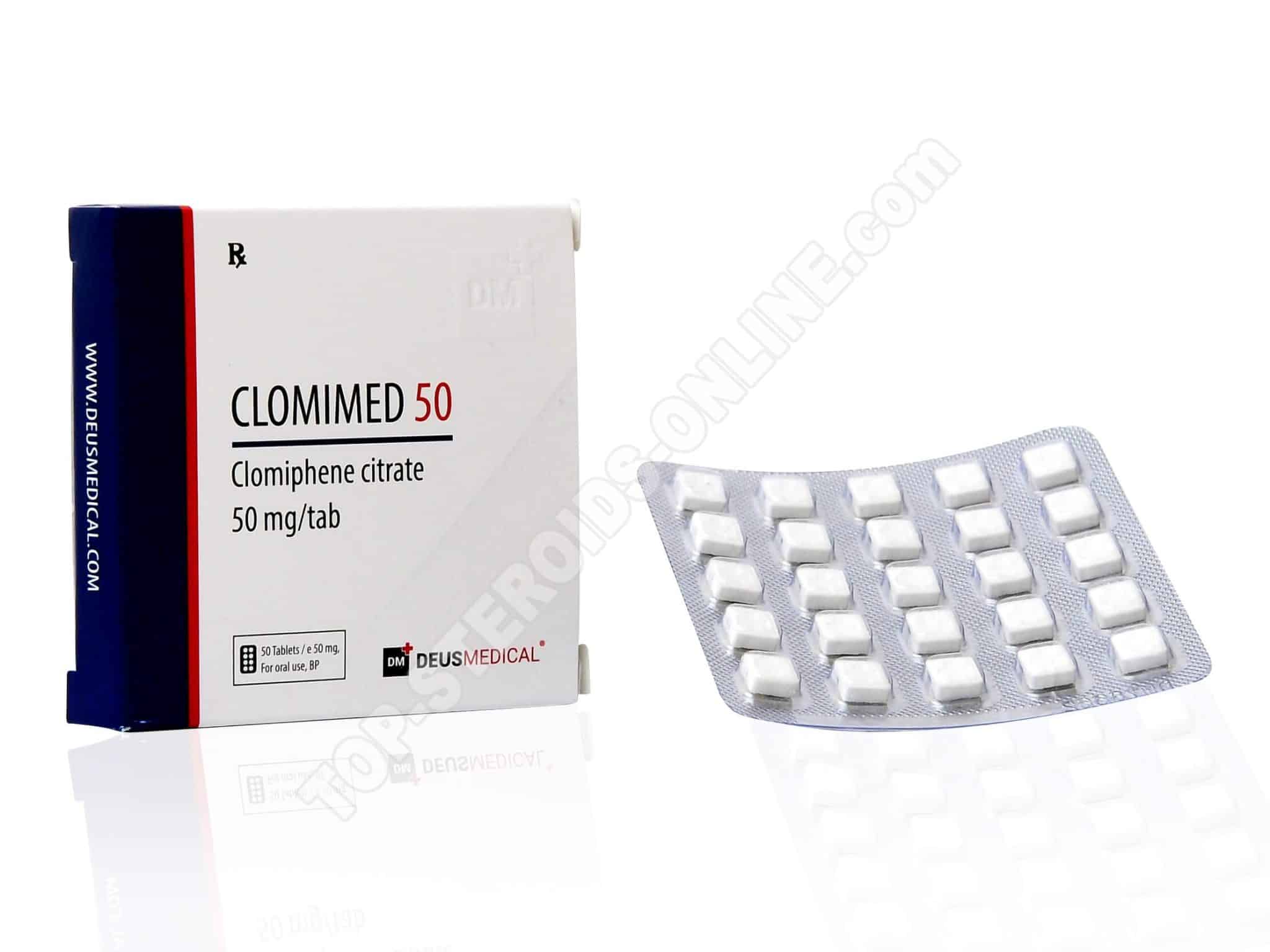 DEUSMEDICAL CLOMIMED 50 FRONTBLISTER2