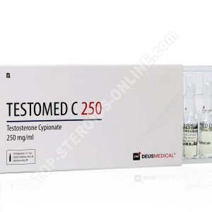 TESTOMED C 250 (Testosterone Cypionate) - 10amps of 1ml - DEUS-MEDICAL - Imagem 2