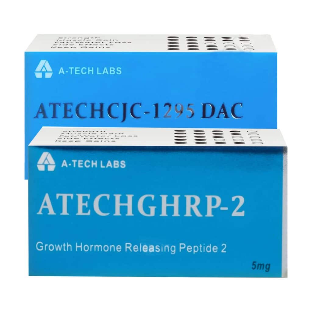 Mittleres Massezuwachs-Peptidpaket GHRP 2 CJC 1295 DAC 12 Wochen A Tech Labs
