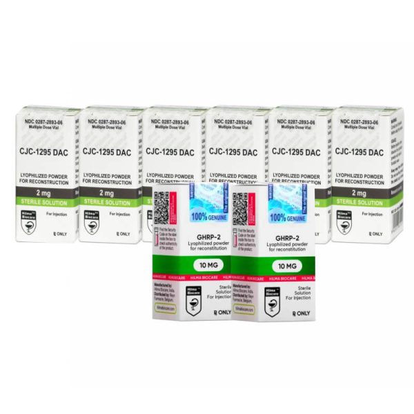 Intermediate Mass Gain Peptide Pack GHRP 2 CJC 1295 DAC Hilma Biocare (12 weeks)