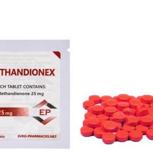 Methandionex (Dianabol) - 25mg/tab 50tab/bag - Euro Pharmacies - Imagen 1