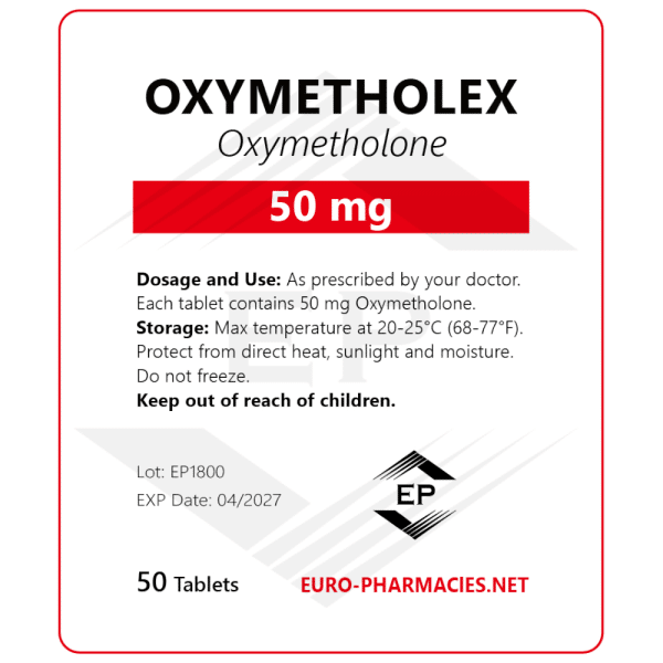 Anadrol(oxymetholone) 50mg/tab 50 tab - Euro Pharmacies EU