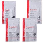 2-PACK MUSCULAR SECO (ORAL) – TURINABOL + PCT – 6 semanas Pharmaqo Labs