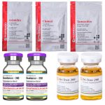 7-Pharmaqo Labs LEVEL II paquete de ganancia de masa seca (INJECT) – Sustanon + Tri-Tren (10 semanas)