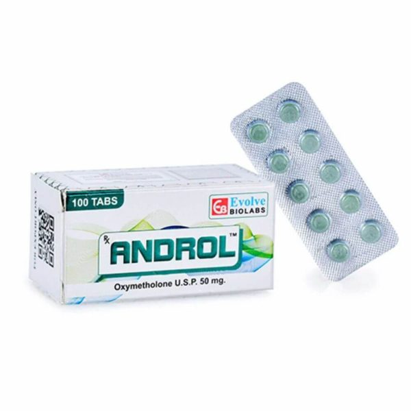 Anadrol Oxymetholone 50mg 100 pills Evolve Biolabs