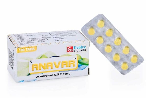 Anavar Oxandrolone 10mg 100 pills Evolve Biolabs