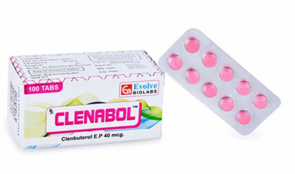 Clenbuterol 40mcg 100 pills Evolve Biolabs