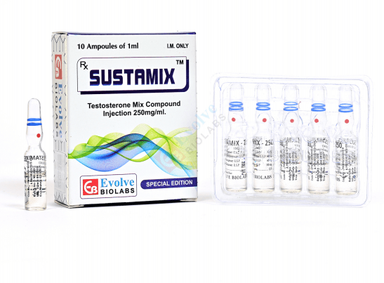 Sustanon (Testosterones Mix) (10x1ml amps) - EVOLVE