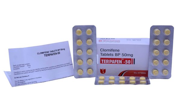 TERPAFEN - Clomifene Citrate 50mg (100 tabs) - Shree Venkatesh
