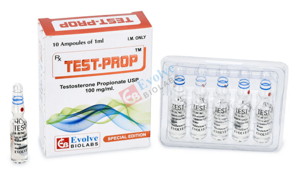Testosterone Propionate 100mg10x1ml amps Evolve Biolabs