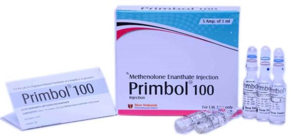 PRIMBOL - Methenolone Enanthate 100mg/ml (5amps x 1ml) - Shree Venkatesh