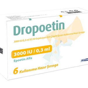 Dropotein 3000 IU0.3Ml. 6 Epoetin - Alfa Sandoz - Image 1