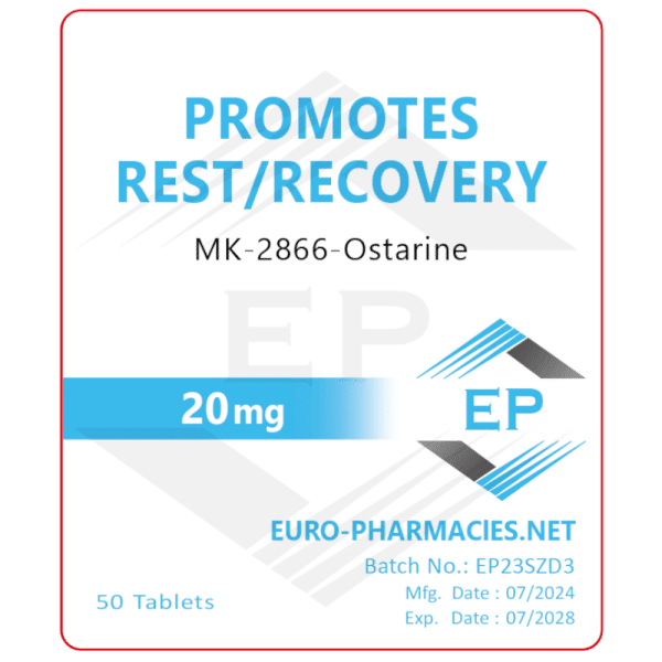 MK2866 - 20mg/tab 50tabs - Euro Pharmacies - USA Domestic