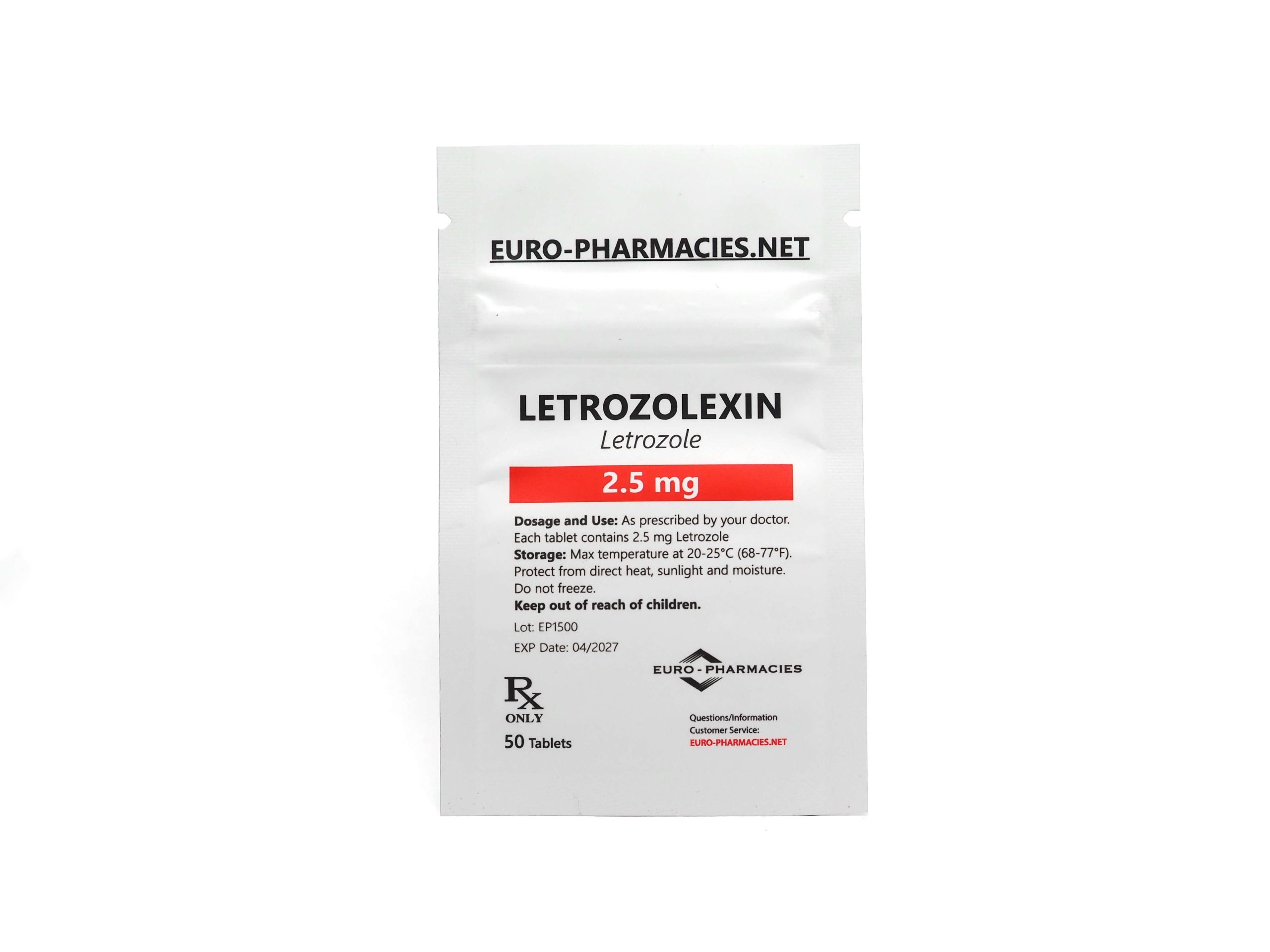 Europharmacies Beutel Letrozolexin (Letrozol)