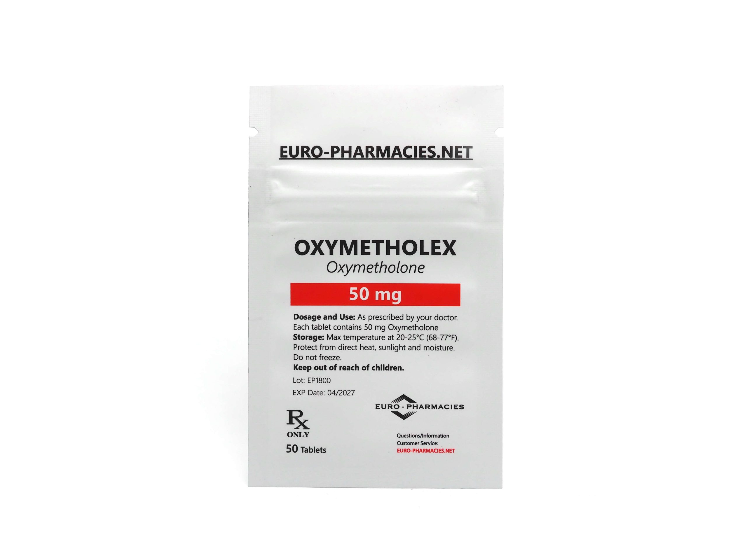 Europharmacies Beutel Oxymetholex (Anadrol)