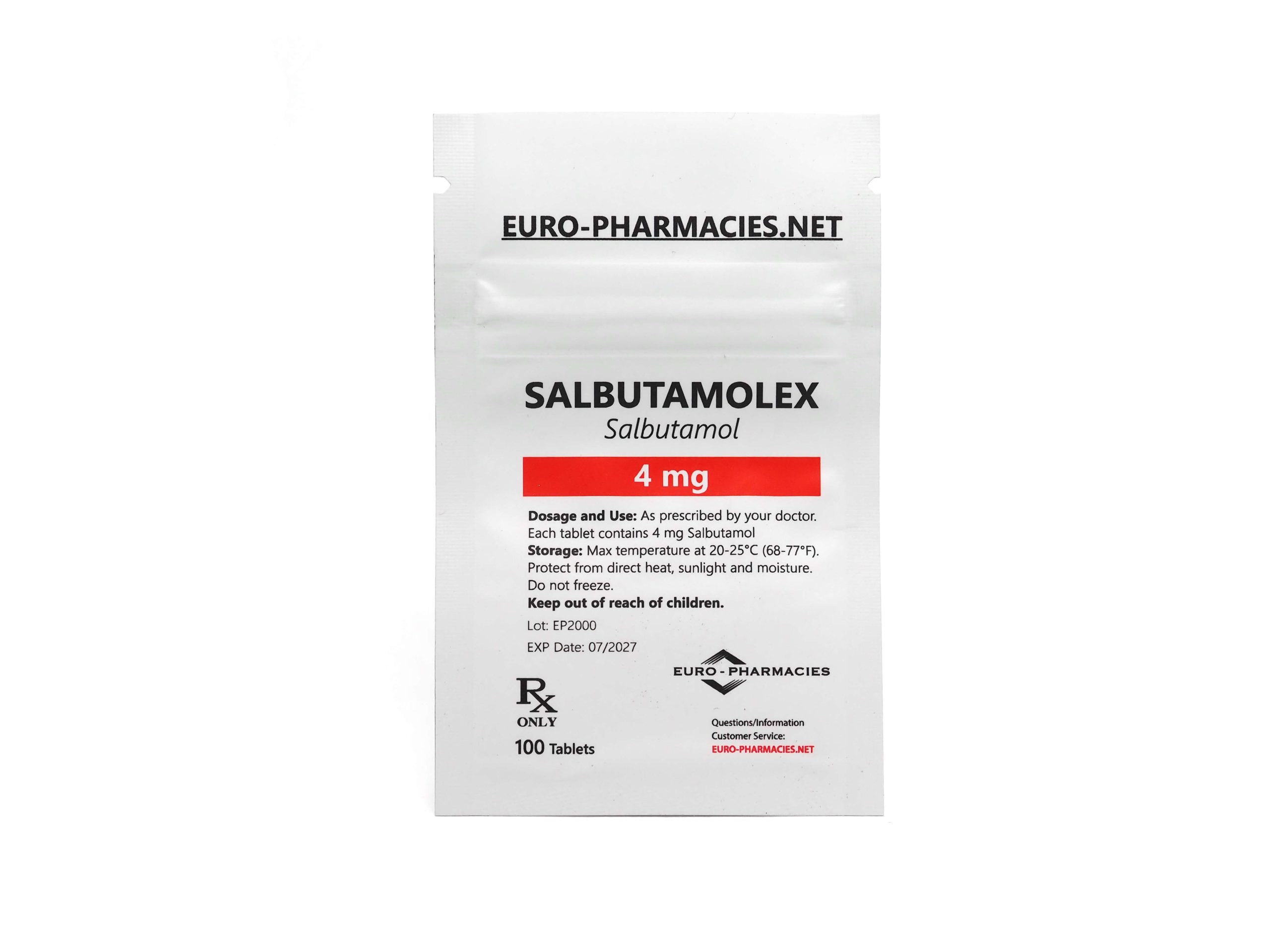 Europharmacies Bag Salbutamolex (Salbutamol)