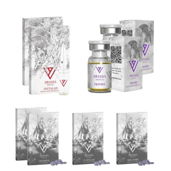Pack lean mass advanced 8 tygodni Sustanon Primobolan Driada Medical 1