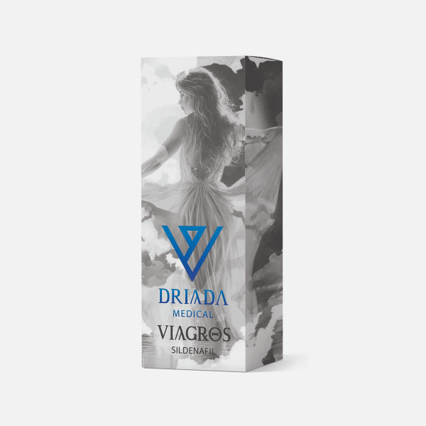 Viagros Citrato de Sildenafila 4 Cápsulas 50mg Driada Medical