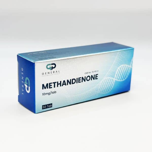 Metandienona 10mg 50 comprimidos - General-Pharma