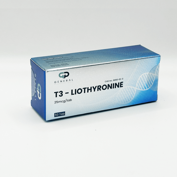 Liotironina 0,025 mg 50 comprimidos - General-Pharma