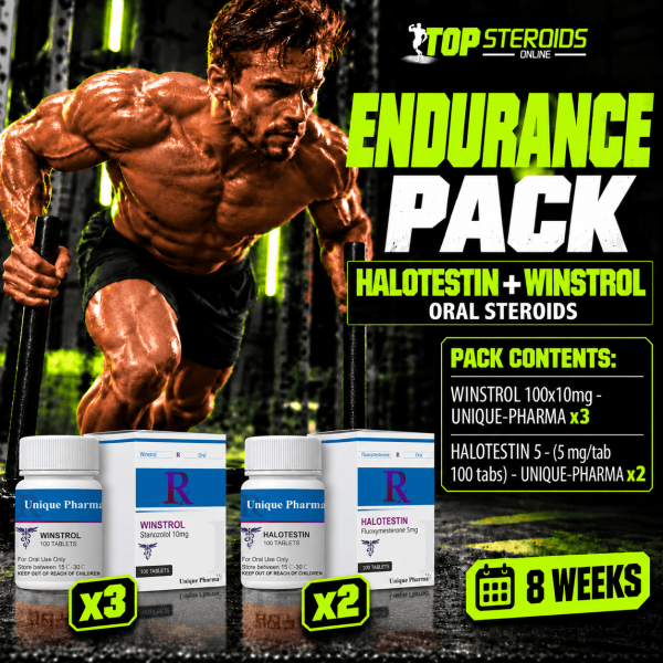 Pack endurance - Halotestin + Winstrol - Stéroides oraux - UNIQUE PHARMA