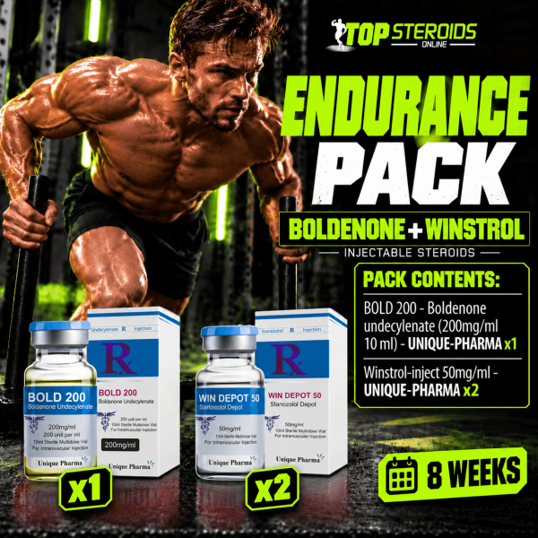 Pack endurance - Boldenone + Winstrol - Stéroides injectables - UNIQUE PHARMA