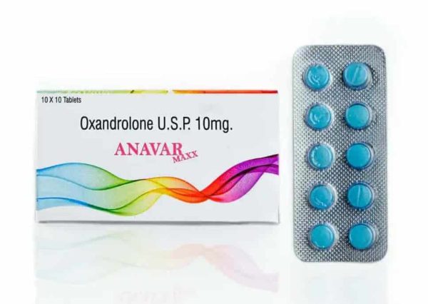 ANAVAR MAXX - Oxandrolone USP 10mg 100 Tabs - POWERBOLIC