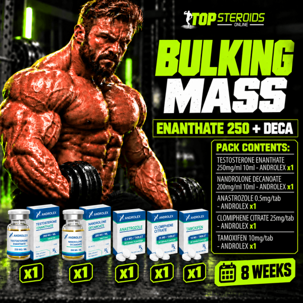 Pack prise de masse (INJECT) - Enanthate 250 + DECA (8 semaines) ANDROLEX