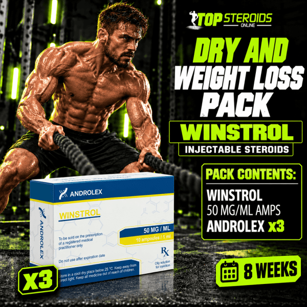 Pack sèche et perte de poids Winstrol (Inject) - ANDROLEX