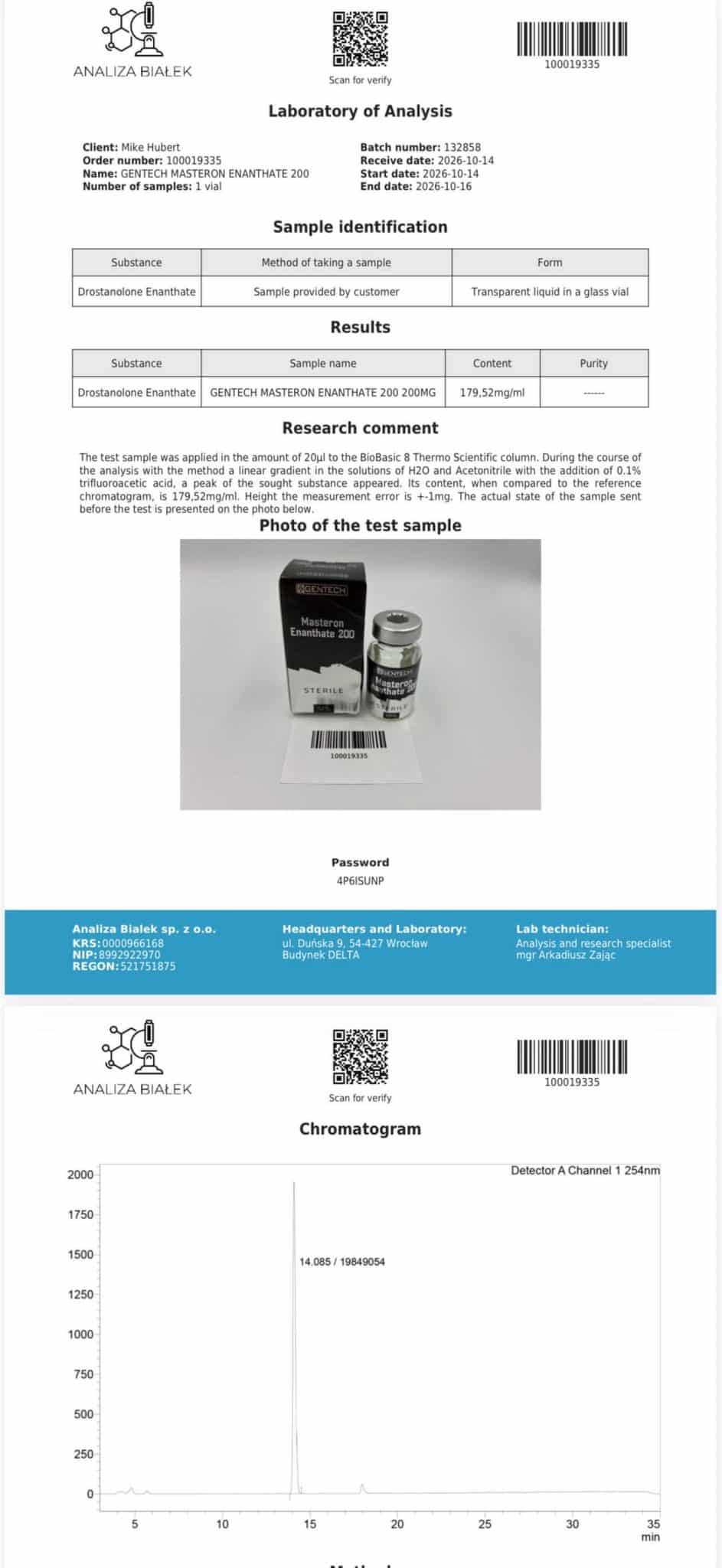 labtest-gentech-masteron-enanthate-200