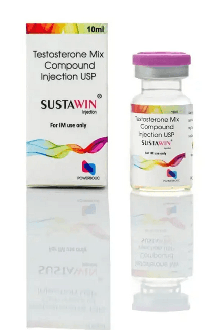 SUSTAWIN 10 ML - Testosterone Mix Compound - POWERBOLIC