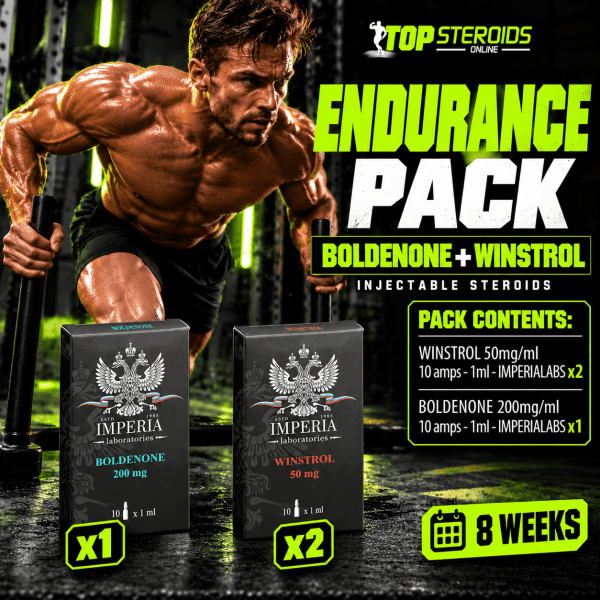 Pack endurance - Boldenone + Winstrol - Stéroides injectables - ImperiaLabs