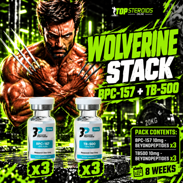 Pack Peptides Wolverine Stack Avancée – BPC-157 + TB-500 – BEYOND-PEPTIDES (8 semaines)