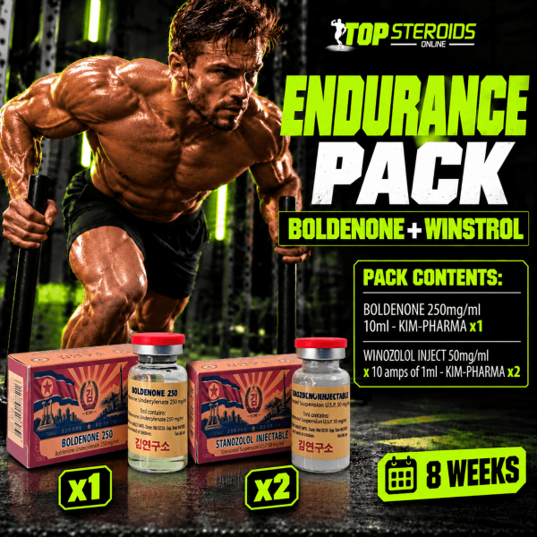 Pack endurance - Boldenone + Winstrol - Stéroides injectables - KIM