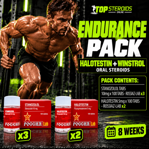 Pack endurance - Halotestin + Winstrol - Stéroides oraux - ROSSIAZ