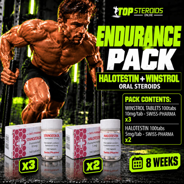 Pack endurance - Halotestin + Winstrol - Stéroides oraux - SWISS