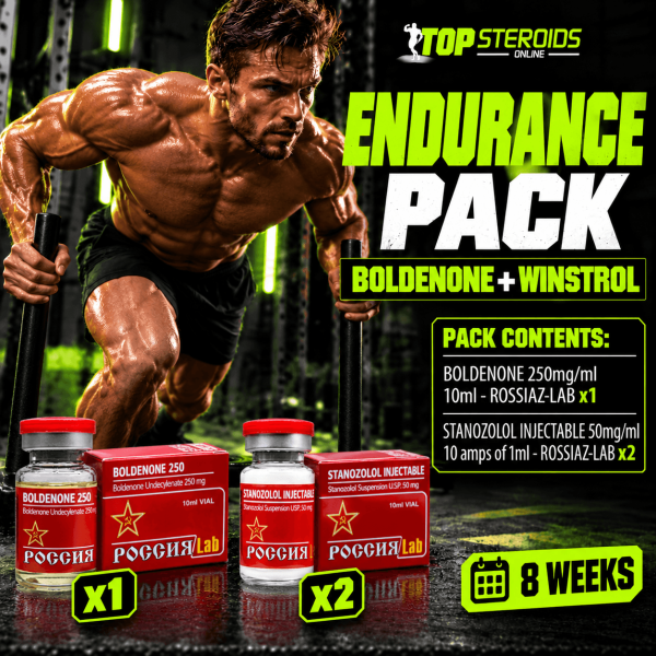 Pack endurance - Boldenone + Winstrol - Stéroides injectables - ROSSIAZ