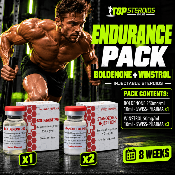Pack endurance - Boldenone + Winstrol - Stéroides injectables - SWISS
