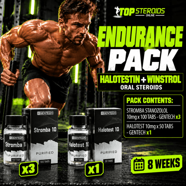 Pack endurance - Halotestin + Winstrol - Stéroides oraux - GENTECH