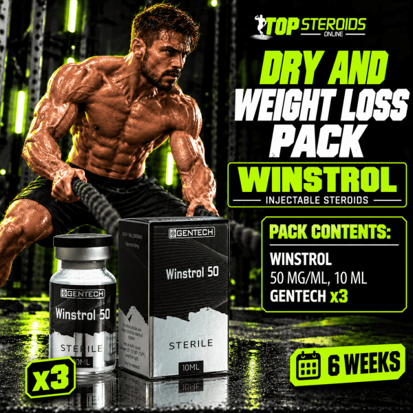 Pack sèche et perte de poids Winstrol (Inject) - GENTECH