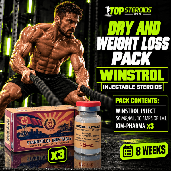 Pack sèche et perte de poids Winstrol (Inject) - KIM