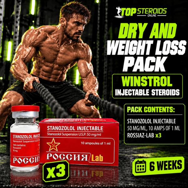 Pack sèche et perte de poids Winstrol (Inject) - ROSSIAZ