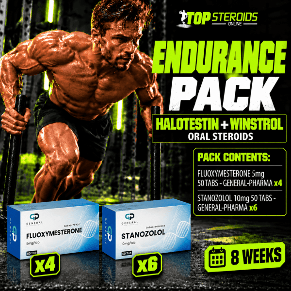 Pack endurance - Halotestin + Winstrol - Stéroides oraux - GENERAL PHARMA